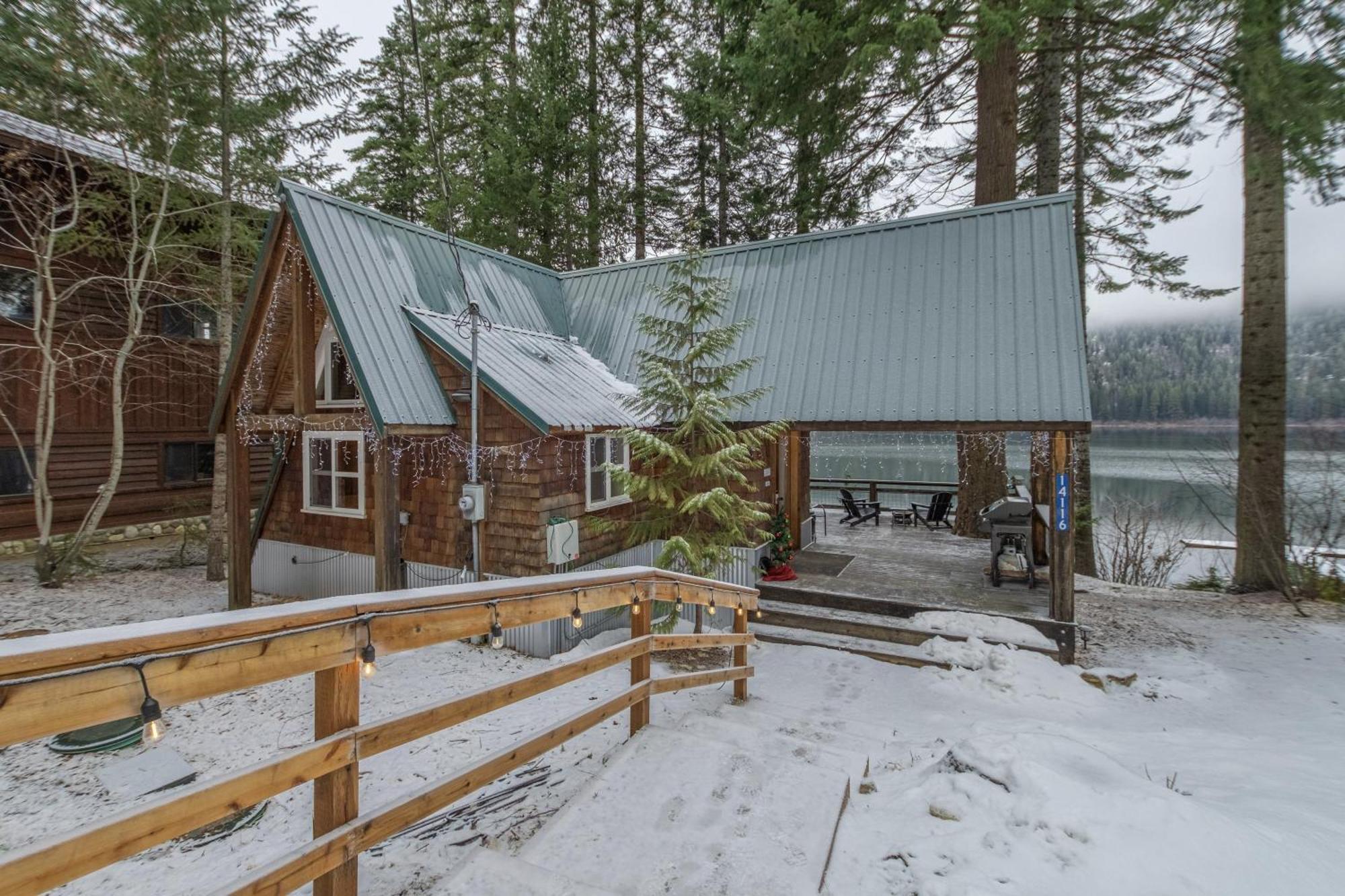 ליבנוורת' Doc Roy'S Legacy On Fish Lake By Nw Comfy Cabins מראה חיצוני תמונה